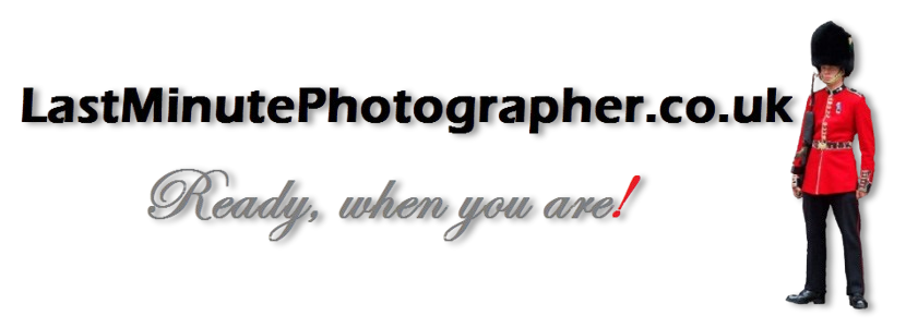 Last Minute Photographer United Kingdom